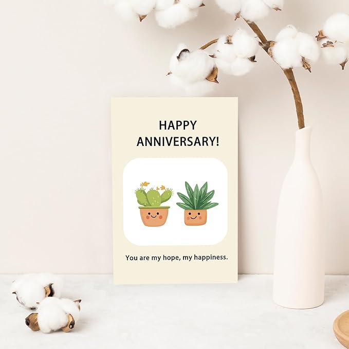 Funny Anniversary Card Gifts for Men Him, Anniversary Card to Husband, Happy Anniversary Cards for Boyfriend, Wedding Anniversary Card