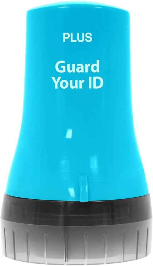 Guard Your ID Wide Advanced Roller 2.0 Identity Theft Prevention Security Stamp Turquoise