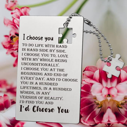 llxxeyopqdxz Wallet Insert Card, Engraved Wallet Inserts Card, Anniversary Valentine's Day Birthday Cards Gifts for Husband Boyfriend, Engraved Wallet Gift, Gifts for Wife Husband