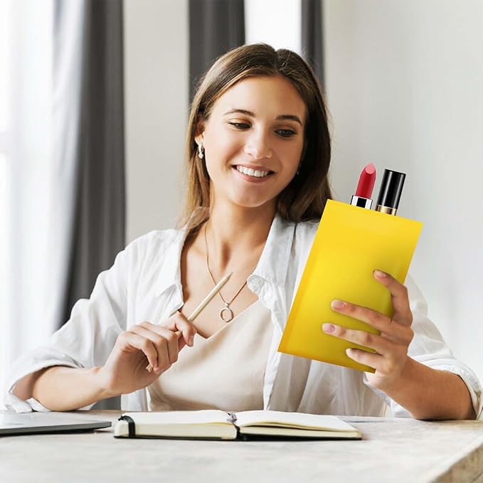 Dasen Kraft Bubble Mailers 3.5x5 Inch 100 Pcs,Small Self-Sealing Waterproof Cushioned Mail Shipping Bags,Yellow Padded Envelopes #0000