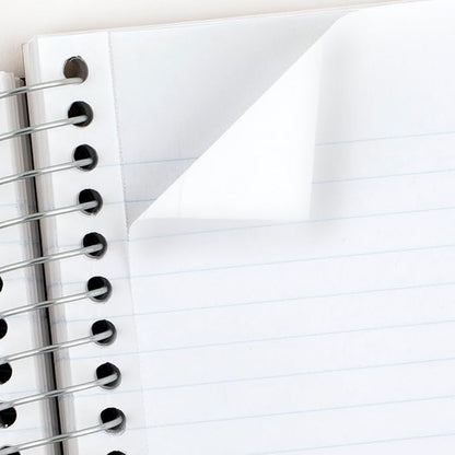 Five Star Spiral Notebooks, 6 Pack, Fat Lil' Pocket Notebooks, College Ruled Paper, 3-1/2" x 5-1/2", Small, 200 Sheets, Purple, Orange, Green, Blue, Gray, Black (38027)