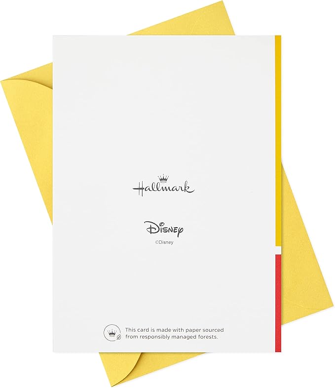 Hallmark Disney All Occasion Cards Assortment, 12 Blank Cards with Envelopes (Vintage Mickey Mouse and Minnie Mouse)