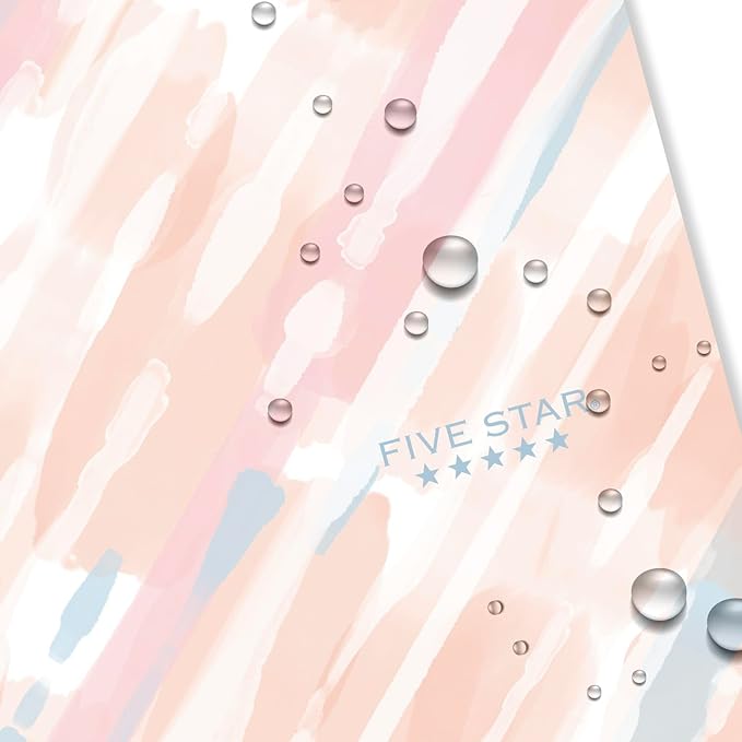 Five Star Spiral Notebook + Study App, 2 Pack, 1 Subject, Wide Ruled, 8" x 10-1/2", 80 Sheets, Pastels (930210F-ECM)