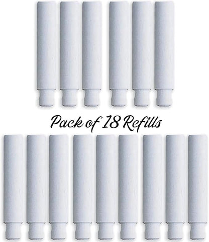 Pentel Twist Erase Refill Erasers - Pack of 18 - Latex Free Pentel Eraser Refill