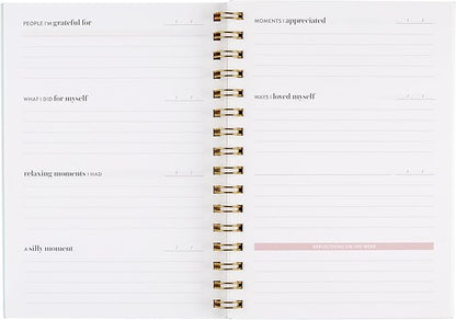 Erin Condren Inspired Collection - A5 Gratitude Journal - Coiled Binding- Inspired