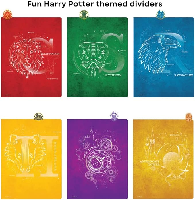 Innovative Designs Harry Potter Marauder’s Map Writing Notebook & Tab Journal for Kids, Teens or Adults