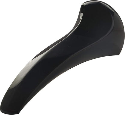 Softalk Antibacterial Black Phone Shoulder Rest | Landline Telephone Accessory (00101M)