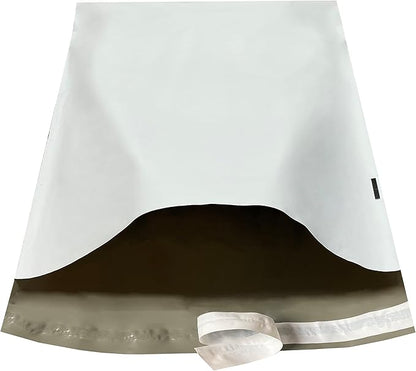 Colored Poly Mailers Pack of: (White, 14.5" x 19" pack of 250) Be creative with your packaging with Colored mailers