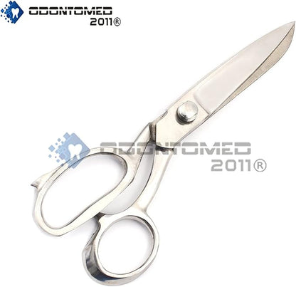 OdontoMed2011 Taylor Scissors 8" Fabric Cutting Stainless Steel (Silver) Tailor Scissor ODM