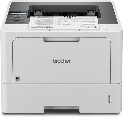 Brother HL-L5210DN Business Monochrome Laser Printer with Duplex Printing, Versatile Paper Handling, Mobile Printing, and Gigabit Ethernet Networking, Works with Alexa