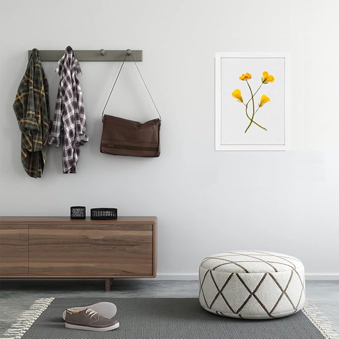 TORASO Cork Board Bulletin Board, Cork Boards for Walls with Pins, Eye Bolts, gaskets, Screws, Pin Board for Office, School and Home (White, 11“x14.5” - 1p)