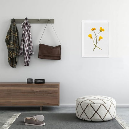 TORASO Cork Board Bulletin Board, Cork Boards for Walls with Pins, Eye Bolts, gaskets, Screws, Pin Board for Office, School and Home (White, 11“x14.5” - 2p)