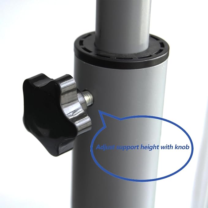 BEST BOARD Magnetic Mobile Whiteboard - 40 x 26 inches, Portable Dry Erase on Rolling Stand with 25 sheets School Paper & Height Adjustable, Grey Easel Flipchart Stand