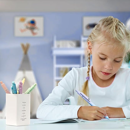 Gel Pens, 10 Pcs Medium Point Smooth Writing Pens Cute Pens for Women, High-End Series 0.7mm Black Ink Pens for Journaling Note Taking, School Office Supplies (10 Pcs Gradient)