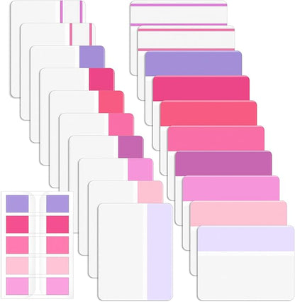 Mr. Pen- Sticky Index Tabs, 500 Pcs, 21 Sets, Colorful Sticky Tabs for Notebooks, Page Markers, Page Tabs for Binders, Page Tabs Sticky Tabs for Books, Notebook Tabs, Book Sticky Tabs for Notebooks