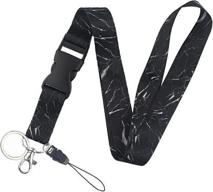 Yiflin Cute Neck Lanyard for Keys, Keychain, Wallet, ID Card Holder, with Quick Release Buckle