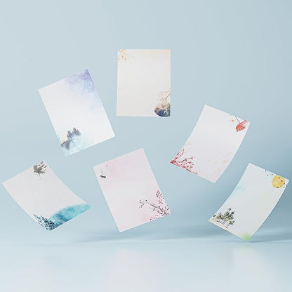 Mr. Pen- Boxed Stationary Letter Paper and Envelopes Set, 30 Stationary Papers+18 Envelopes, Stationery Sets, Stationary Set, Stationary Paper, Letter Stationery Set with Envelopes, Stationery Paper