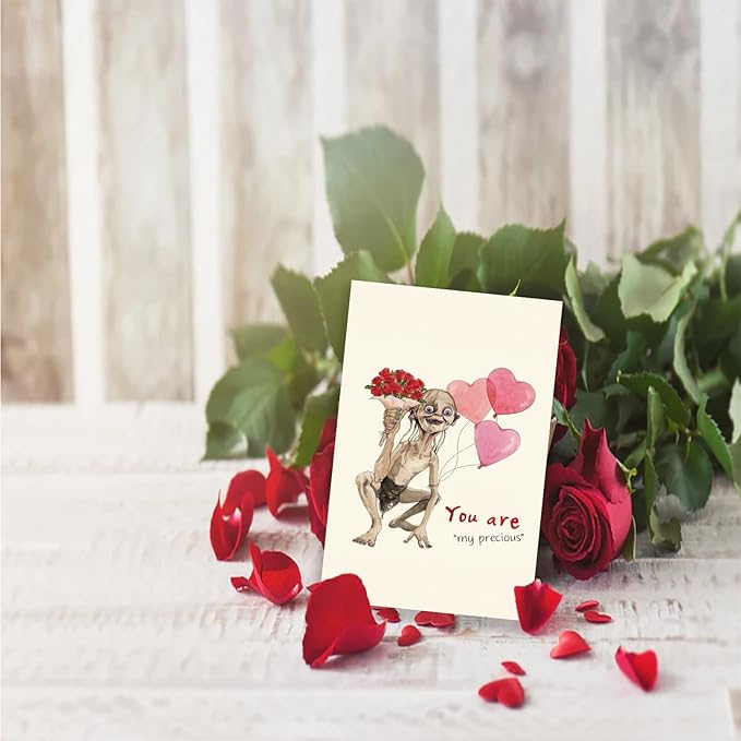 Humorous Valentine’s Anniversary Card for Wife Girlfriend, You Are My Precious Card