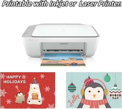 Baisunt 25 Pack 5x7 Sand Textured Cardstock Paper Blank Thick Heavyweight 92lb Card Stock for Making Greeting Cards, Invitations cards, Photos, Postcards