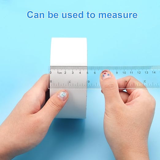 2 Pack - 8 inch Clear Plastic Ruler Straight Shatterproof Transparent Rulers for Office Supply (Clear)