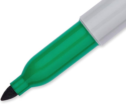 Sharpie Permanent Markers, Fine Tip, Assorted Standard Colours, 8 Pack