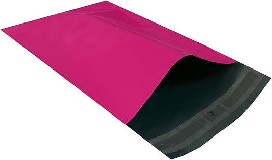 Colored Poly Mailers Pack of: Be creative with your packaging with Colored mailers (Pink, 6" x 9" pack of 200)