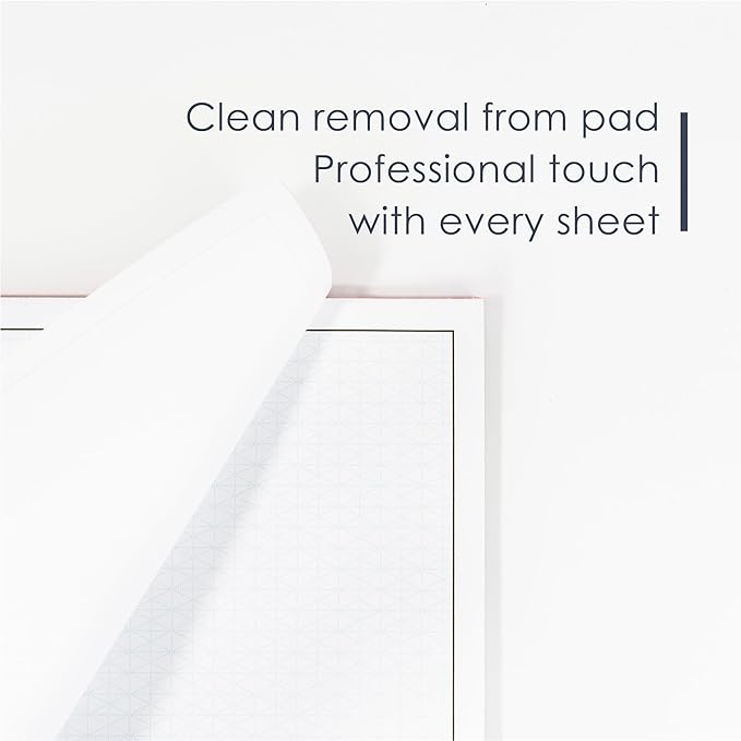 11" x 17" Isometric Graph Paper 50 Sheets Portrait - 0.25" Grid, Non-photo Blue, High Brightness, Drafting, Engineering, Art, 3D Design (3-Pack)