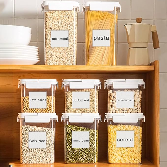 60 Pack Self Adhesive Label Holder, Clear Label Pockets Index Card Pockets Card Holder Shelf Label Holder for Organizing and Protecting (3.5 x 3.5 inches)