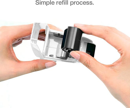 Plus Guard Your Id Roller Stamp, White