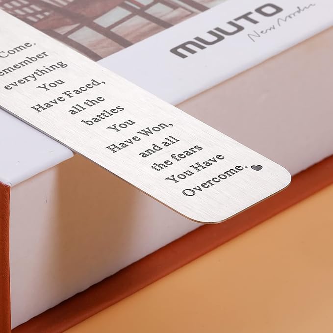 Recovery Sympathy Bookmark Gift for Men Women Stay Strong Sobriety Post Surgery Gifts Addiction Recovery AA Warrior Gift Cancer Survivor Gift for Women Patient Inspirational Christmas Graduation Gifts