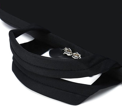 11.6" 12.2 inches Laptop Sleeve Chromebook Case Ultrabook Case Notebook Sleeve Tablet Case Neoprene Handle Sleeve for Men Women, Two Pockets Fit Apple MacBook Air Samsung Acer HP DELL(Black)