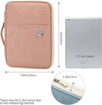 Lanola A4 Document Bags Portfolio Waterproof Business File Holder Travel Gear Organizer Electronics ccessories Bag