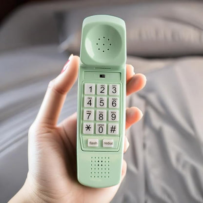 iSoHo Big Button Corded Phone for Seniors – Easy-to-Use Landline with Lighted Keypad, Ergonomic Handset & No Power Needed – Retro Home Phone for Elderly, Visually Impaired & Hard of Hearing