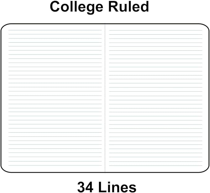 Large College Ruled Notebook Journals Bulk with Thick Lined Paper, 60 Pages, 8.5x11 inch, Composition Diary Subject Notebooks Planner for Travelers Students Office, Kraft Journal Set, 12 Pack