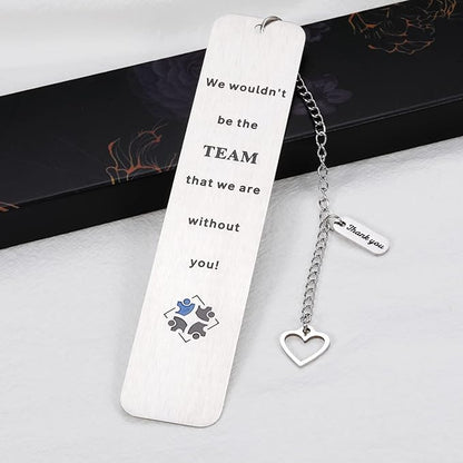 Team Appreciation Gifts for Women Men Boss Day Gift for Boss Lady Leader Mentor Christmas Present for Manager Supervisor PM Office Coworkers Birthday Gift for Colleague Going Away Retirement Bookmark