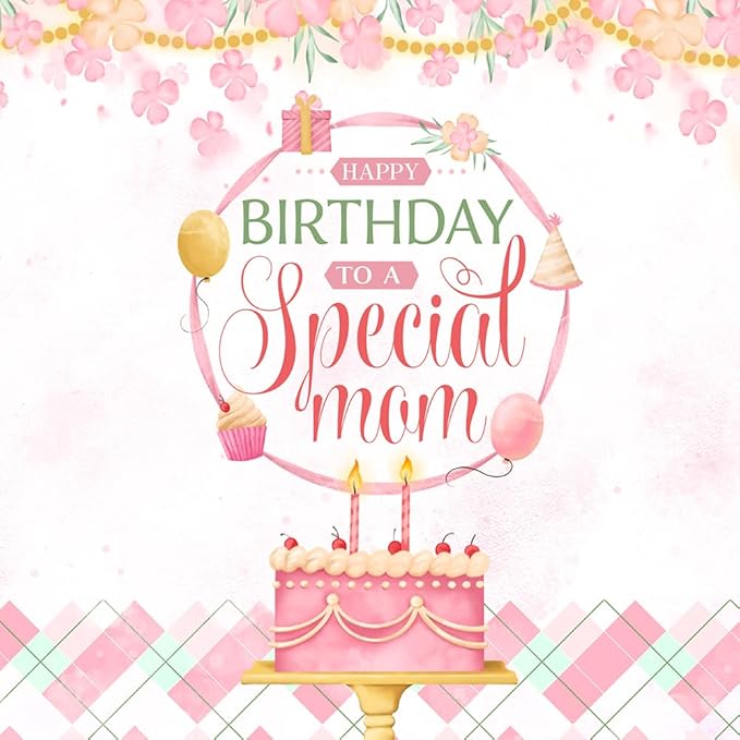 Prime Greetings Mother Birthday Card, Made in America, Eco-Friendly, Thick Card Stock with Premium Envelope 5in x 7.75in, Packaged in Protective Mailer