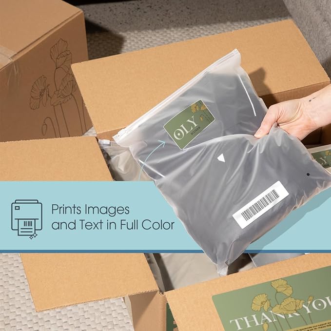 3 7/16" X 2/3" Matte White File Folder Labels Compatible with Inkjet and Laser Printers - 250 Sheets, 7500 Printable Paper Stickers for Return Addresses, Mailing, Organizing - Spartan Industrial