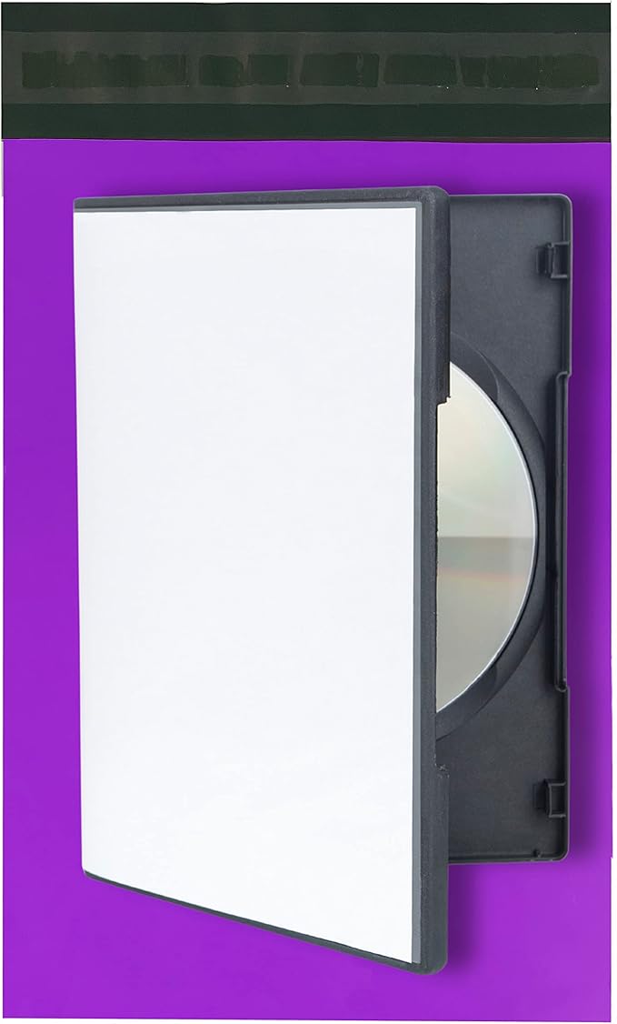 Colored Poly Mailers Pack of: Be creative with your packaging with Colored mailers (Purple, 7.5" x 10.5" pack of 1000)