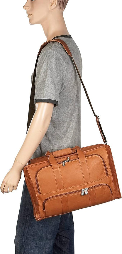 Half-Moon Portfolio, Saddle, One Size