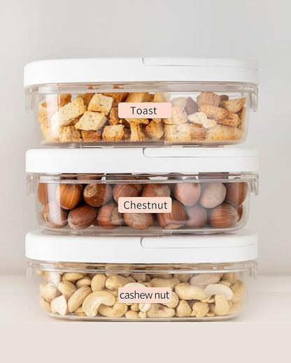 iEager Label Maker Tape, 15mm x 30mm, Pink Sticker Thermal Paper, Household Storage Labels, Self-Adhesive Label Tape, Set of 3