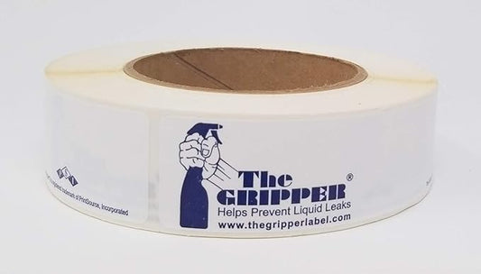 Stops Liquid Leaks, 1 1/4" x 6", 250 Labels