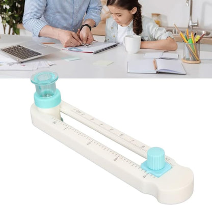 TOPINCN Portable Circle Cutter Circle Cutter Adjustable Paper Cutting Knife Trimmer Rotary Portable Round Model for Paper Crafts Fabric