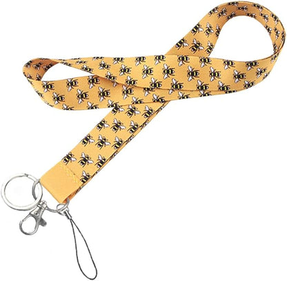 Yiflin Cute Neck Lanyard for Keys, Wallet, Id Card Holder, Cool Keychain Lanyard for Women, Men, Teacher