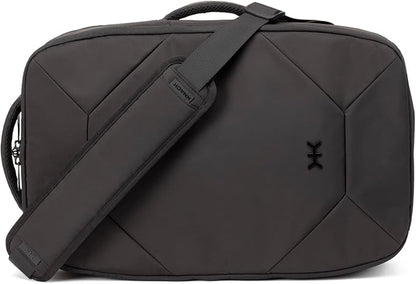 Knack Convertible Duffel Laptop Backpack, Expandable Travel Duffel Bag With 6 Day Outfit Capacity, Large Laptop Duffel Bag for Everyday Travel, Gym, and Work (Stealth Black)