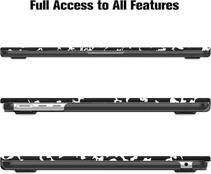 Fintie Case for MacBook Air 13.6 Inch A3113 A2681 (2022 2023 2024 Release) - Snap On Hard Shell Cover for MacBook Air 13.6" M2 M3 Chip with Liquid Retina Display and Touch ID (Composition Book)