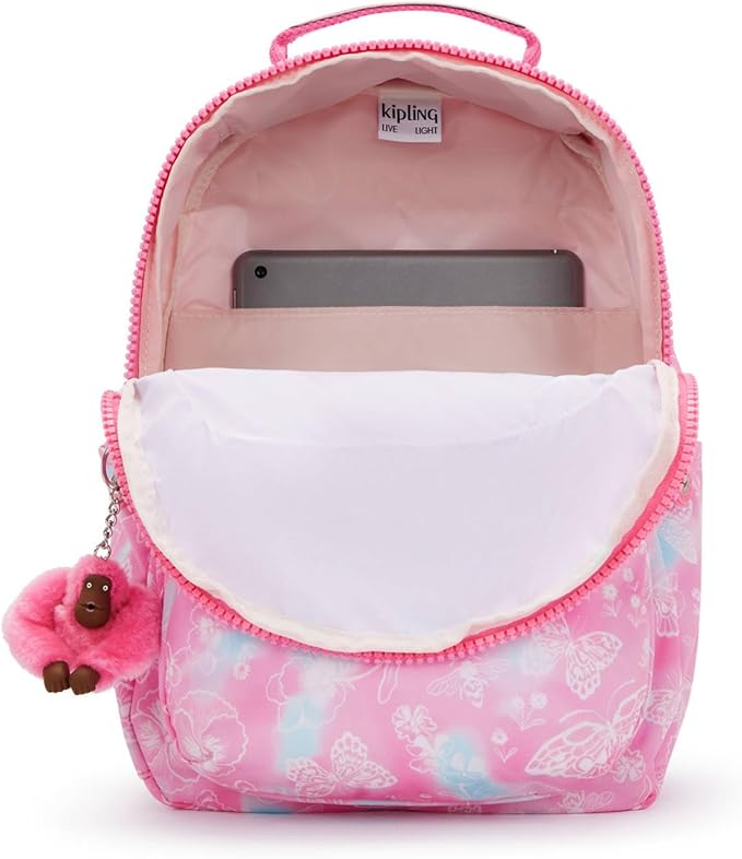 Kipling Women's Seoul Small Tablet Backpack, Durable, Padded Shoulder Straps with Tablet Sleeve