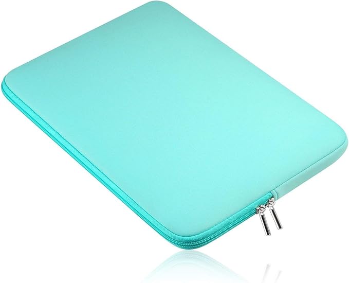13" 14" Laptop Sleeve Case Bag Compatible with 13-14 Inch MacBook Air/MacBook Pro, MacBook Sleeve, Microsoft Surface Sleeve,14" Hp Dell Lenovo Laptop Sleeve Neoprene in Turquoise