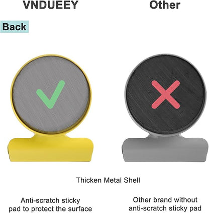 VNDUEEY 20 Pack Multicolored Magnetic Clips Fridge Magnets with Clips, Refrigerator Magnet Clips, Magnet Clips for Whiteboard on Home& Office