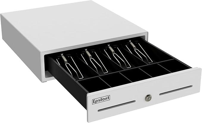 Square Register Hardware Bundle -M10 2" USB Receipt Printer and 13" Cash Drawer 4 Bill 5 Coin