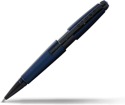 Cross Edge Matte Blue Lacquer Gel Rollerball Pen